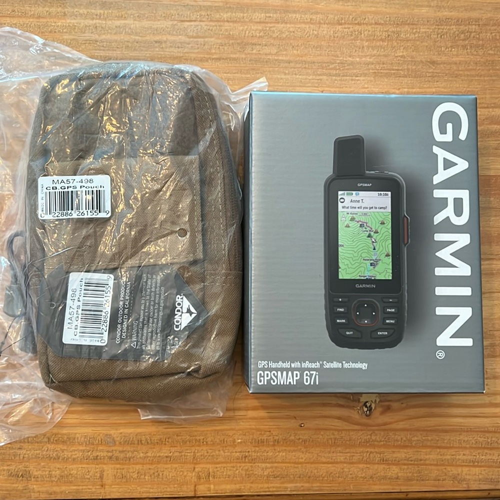 Garmin GPS Handheld with inReach Satellite Technology  GPSMAP 67i